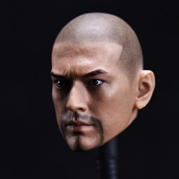 1:6 фигурки Куклы Аксессуары лысые головы Takeshi Kaneshiro голова лепить для 1" фигурка куклы. Не включает тело и одежду A0772