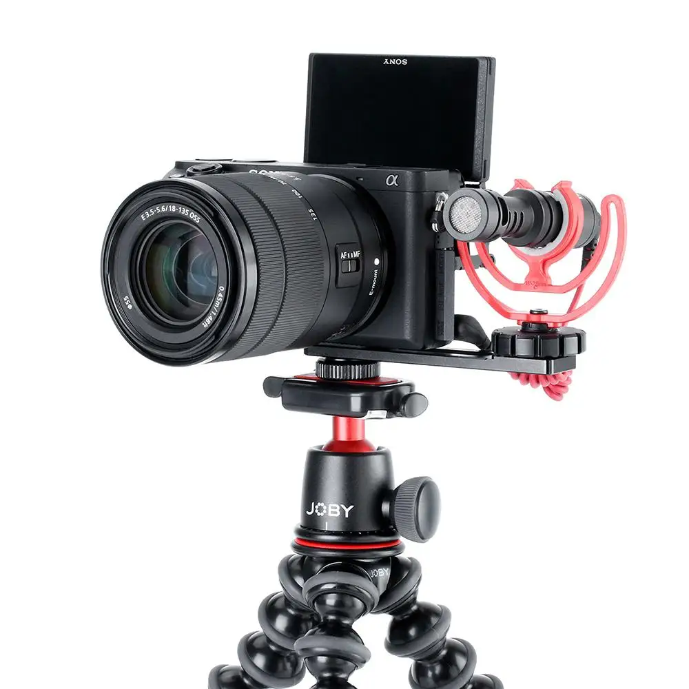 PT-5 Vlogging крепление для микрофона Штатив Адаптер кронштейн Подставка для SONY A6400 A6500 A6300 камера крепление для микрофона R29