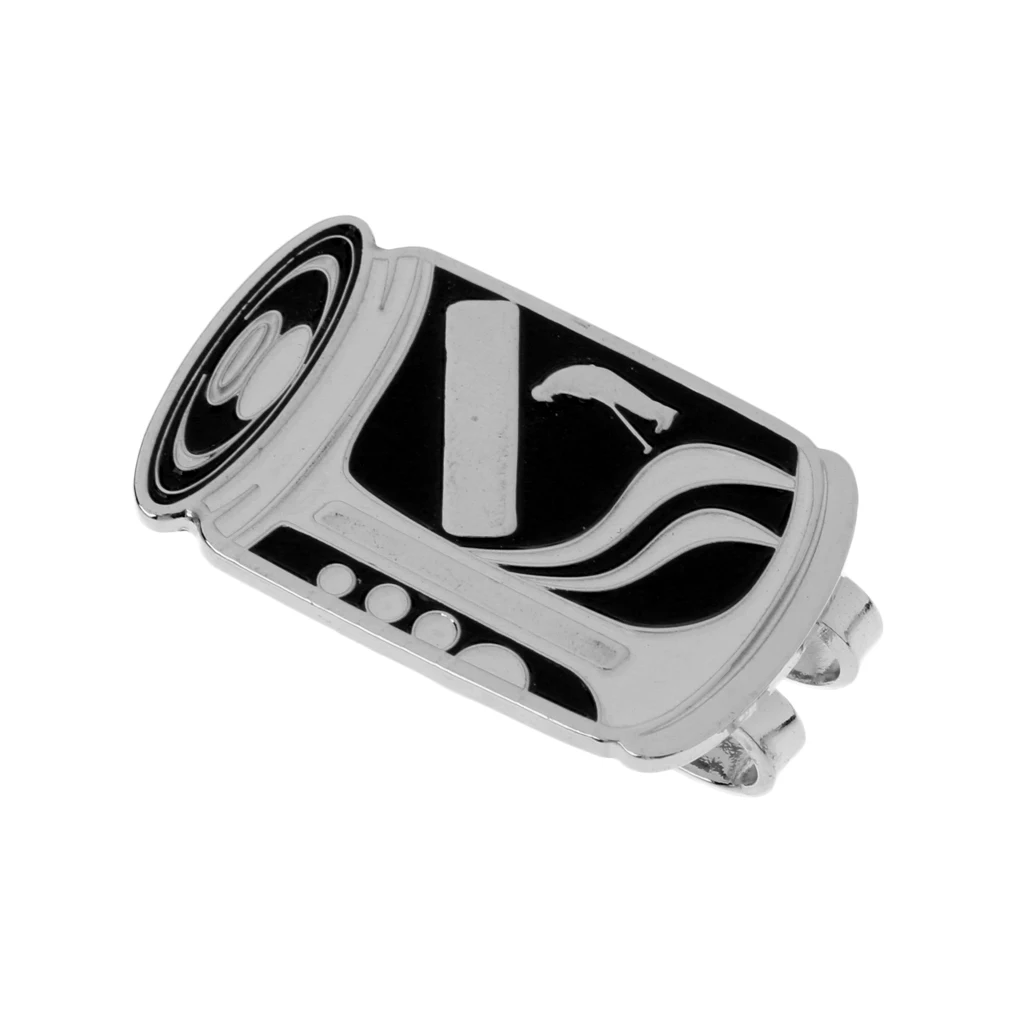 Ring-pull Can Magnetic Hat Clip Golf Ball Marker Fit for Golf Cap Visor