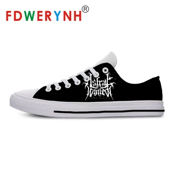 

off white Band Most Influential Metal Bands of All Time Men's Low-top Casual Shoes 3D Pattern Logo Men Shoes