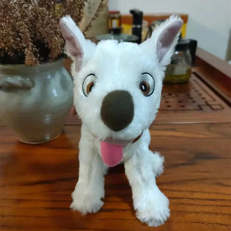 Disney Original Bolt Dog Plush Toy Cute Soft Stuffed Animal Doll 20cm Tall  Collection Model - Movies & Tv - AliExpress