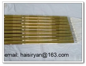 

355mm 3000w halogen quartz heating lamp halogen tube for PET blowing machine