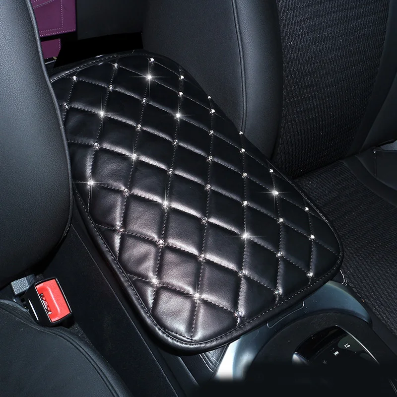 Diamond-Crystal-PU-Leather-Car-Seat-Cushion-Woman-Universal-Size-Auto-Seat-Pads-Rhinestone-Armrest-Covers-21
