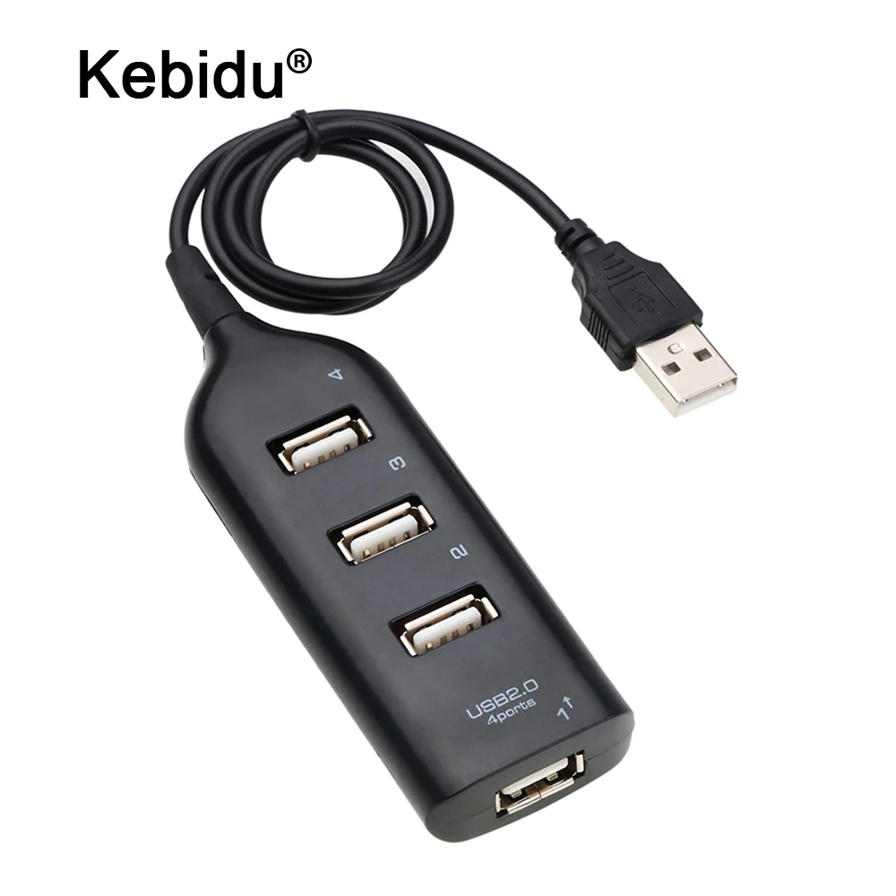 Высокоскоростной концентратор-адаптер usb-хаб мини-USB 2 0 4-портовый разветвитель