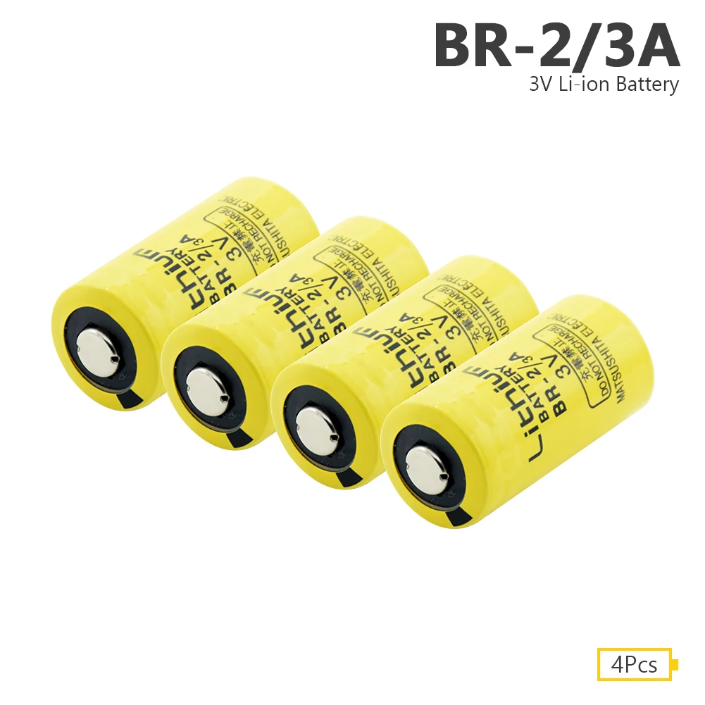 YCDC 4 шт. BR-2/3A батарея 3 в 1200 мАч PLC Fanuc управление Литий-ионная резервные батареи для Fanuc CNC замена системы