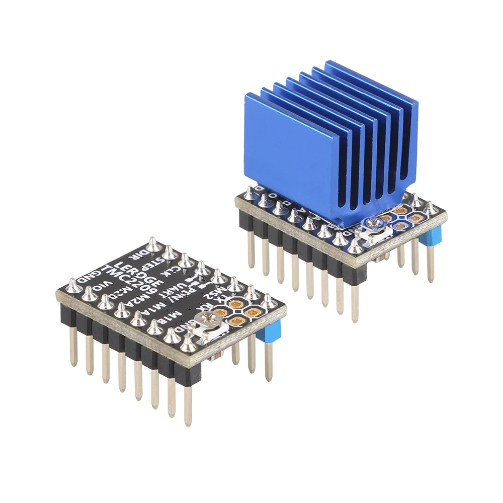 Lerdge-stepper Motor Tmc 2209 para Impressora 3d Stepstick Ultra Silencioso 256 Uart Tmc2208 A4988 Lv8729 Tmc2130 2.0a - Imagem 5