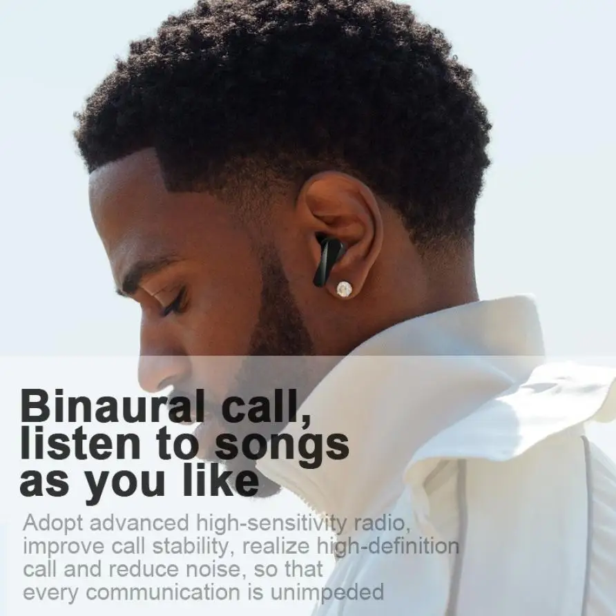 LSUTR XG49 Bluetooth Wireless Earphone TWS Sport Handsfree Ear Phones Stereo Earbuds Headset Earbud Earphones Case For All Phone