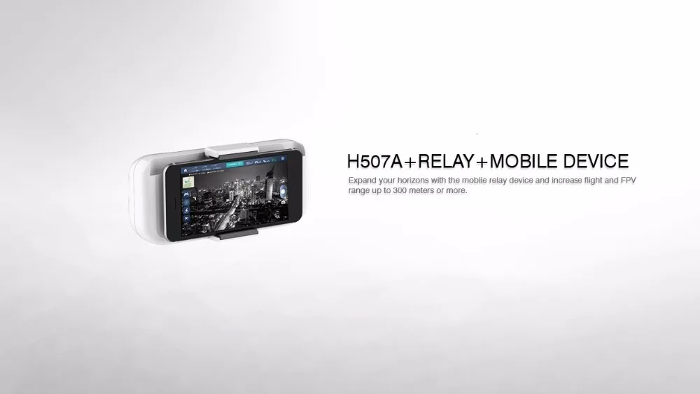 Hubsan X4 PRO H507A Квадрокоптер с Wifi камерой APP Driven FPV Дрон с GPS RC Quadcopter RTF(управление IOS/Andriod