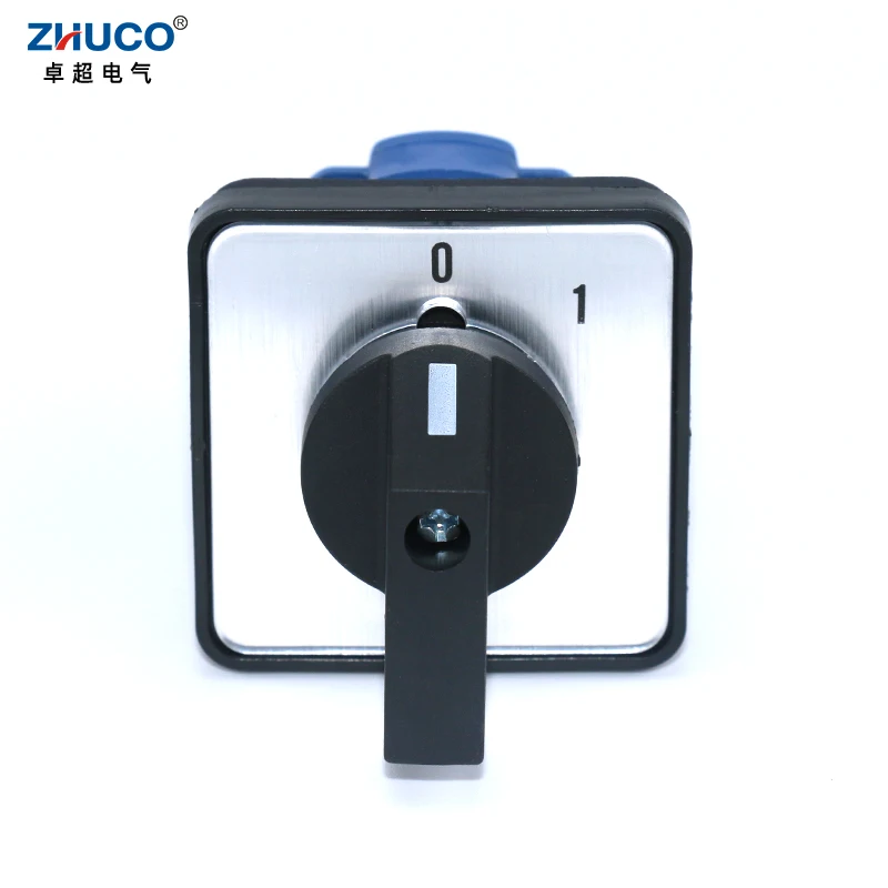 ZHUCO SZW26/LW26-20 в возрасте 0 1 Панель 20A 660V полюс 4 клеммы Селектор Поворотный