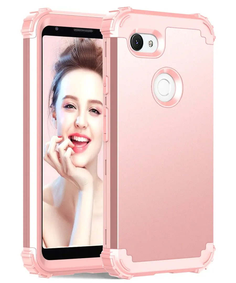 Heavy Duty Shockproof Armor Case for Pixel 3A XL - Ultimate Protection and Durability