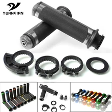 7/8 ''22 мм мотоциклетные ручки, противоскользящие ручки для скутера, концы ручек, руль для Yamaha xmax 125 250 300 400 X MAX