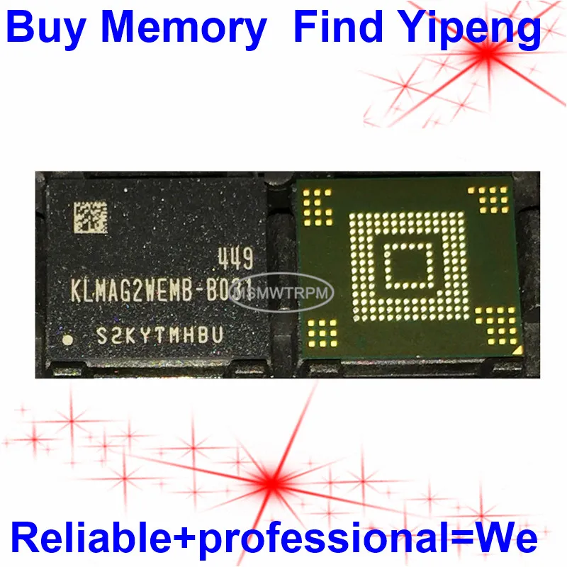 KLMAG2WEMB-B031 153FBGA EMMC 5.0 16GB FLASH MEMORY KLMAG2WEMB | Электроника