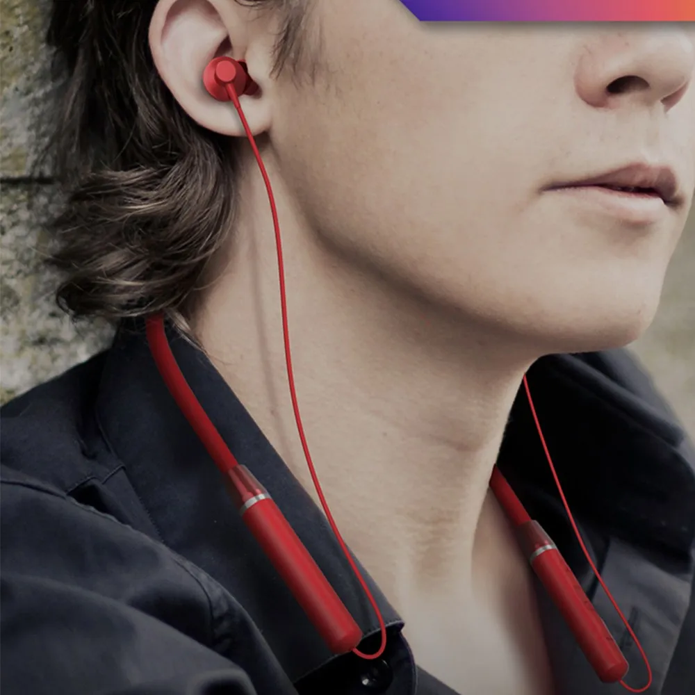 Lenovo Bluetooth 5,0, беспроводные наушники, магнитные спортивные наушники для бега, IPX5, водонепроницаемые спортивные наушники с шумоподавлением и микрофоном