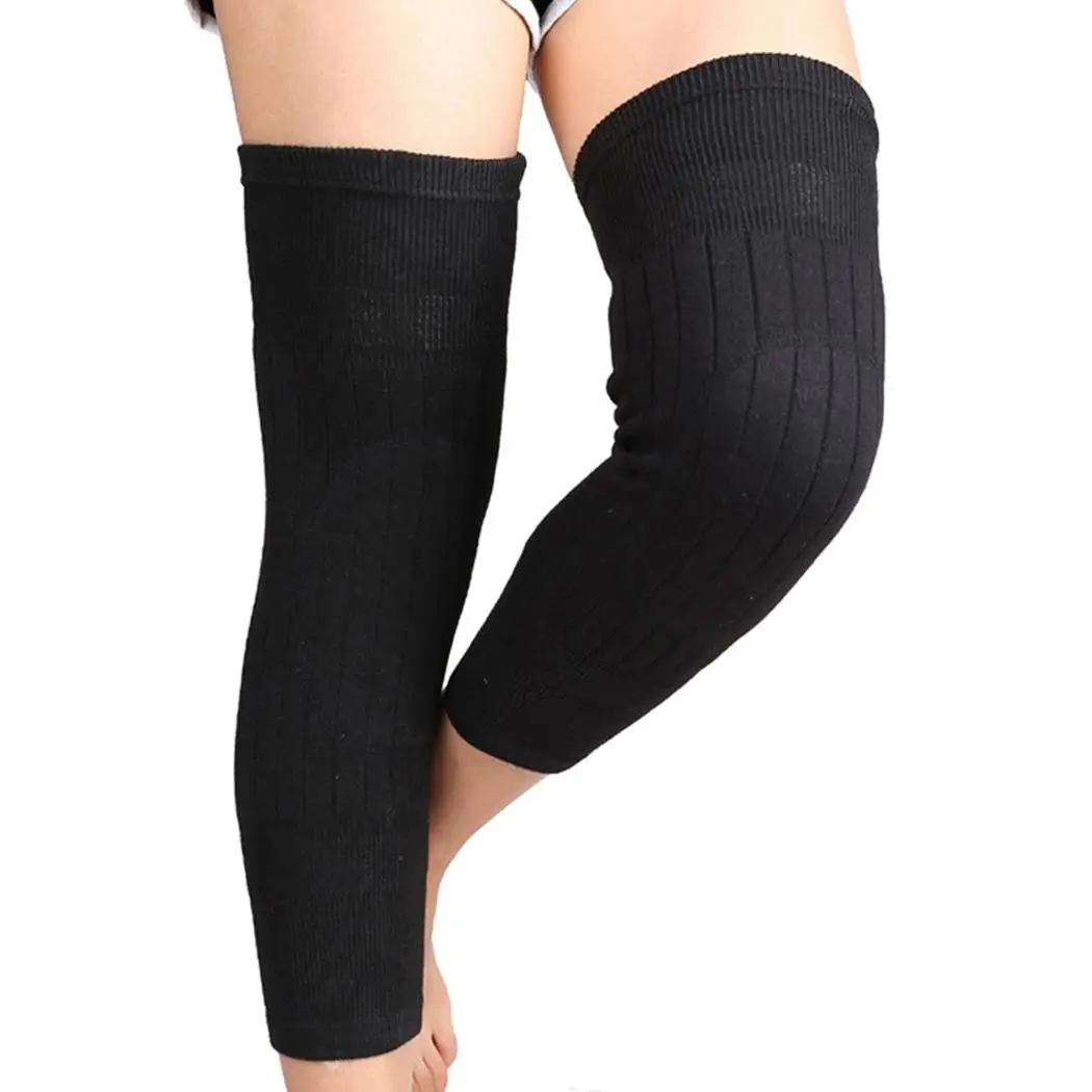 Winter Warm Thermal Legs Knee Sleeve Brace Basketball, Mountaineering, Football, etc K61 Pads Pullover Solid
