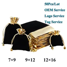 50Pcs/Lot Velvet Pouches Lint Bag Flannelette Jewlery Pouches Charpie Motarium Cotton Flannel Gilt-edged Velvet Bag 50Pcs/Lot Velvet Pouches Lint Bag Flannelette Jewlery Pouches Charpie Motarium Cotton Flannel Gilt-edged Velvet Bag