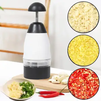 

New Manual Onion Chopper Cutter Hand Press Food Chopper Garlic Grinder Slap Chop Food Dicer Mincer Kitchen Tool