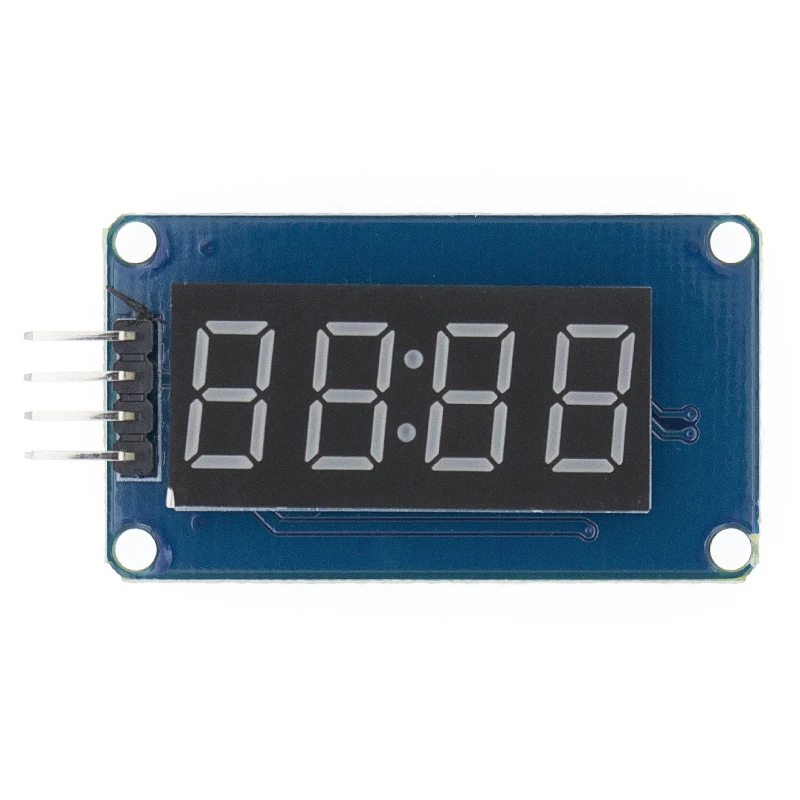 TM1637 4 бита цифровой светодиодный модуль дисплея для arduino 7 сегментов 0,36 дюймов часы красный анод трубки четыре последовательных драйвер платы Пакет