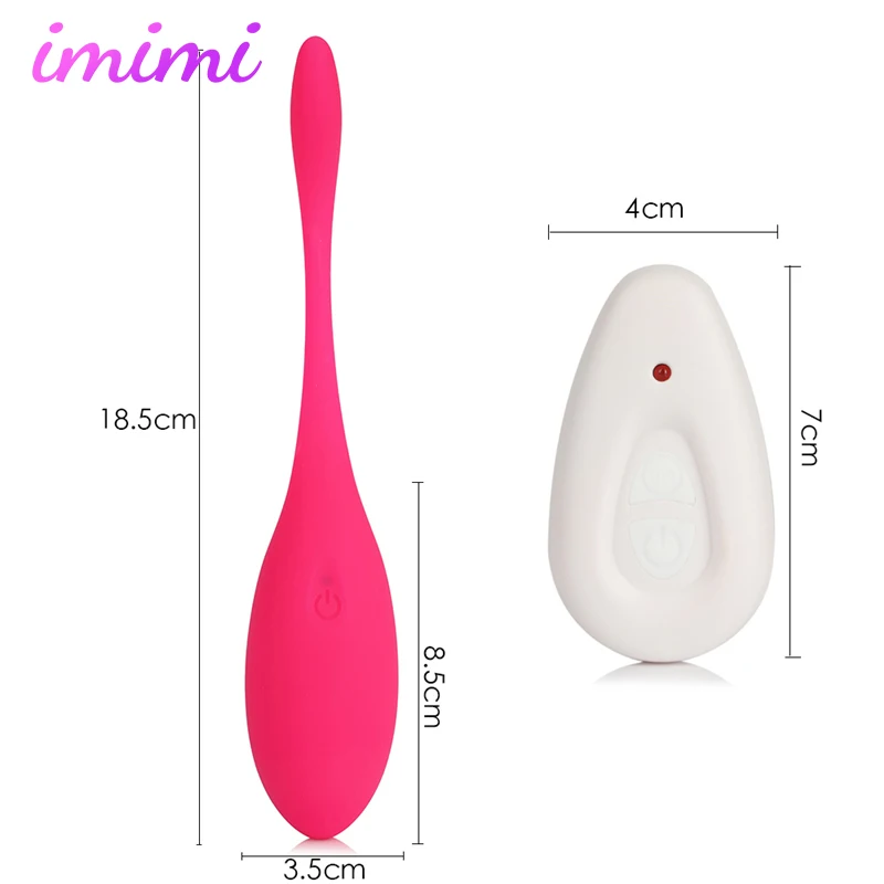 Rechargeable Wireless Remote Control Vibrating Egg Clitoris Stimulator Bullet Egg Vibrator Vaginal Masseger Sex Toys for Woman