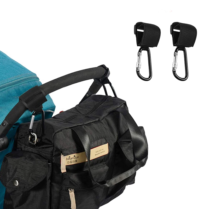 

2019 Baby Carriage Hooks Multipurpose Hooks 2pcs Stroller Hooks Backpack Handle Bag Storage Organizer Baby Stroller Accessorie