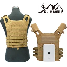 Открытый тактический охотничий жилет страйкбол военный Molle пейнтбол штурмовая пластина Перевозчик жилет Militare CS Одежда нагрудный жилет
