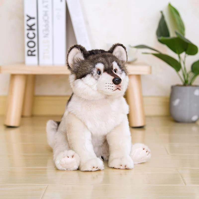 soft wolf toy