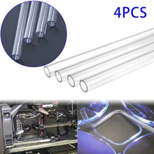 Aliexpress - 4Pcs 50CM Transparent PETG Tubing Rigid Hard Tubes 10mm/14mm Clear Bending Hard Tubing Hose for computer water cooling system