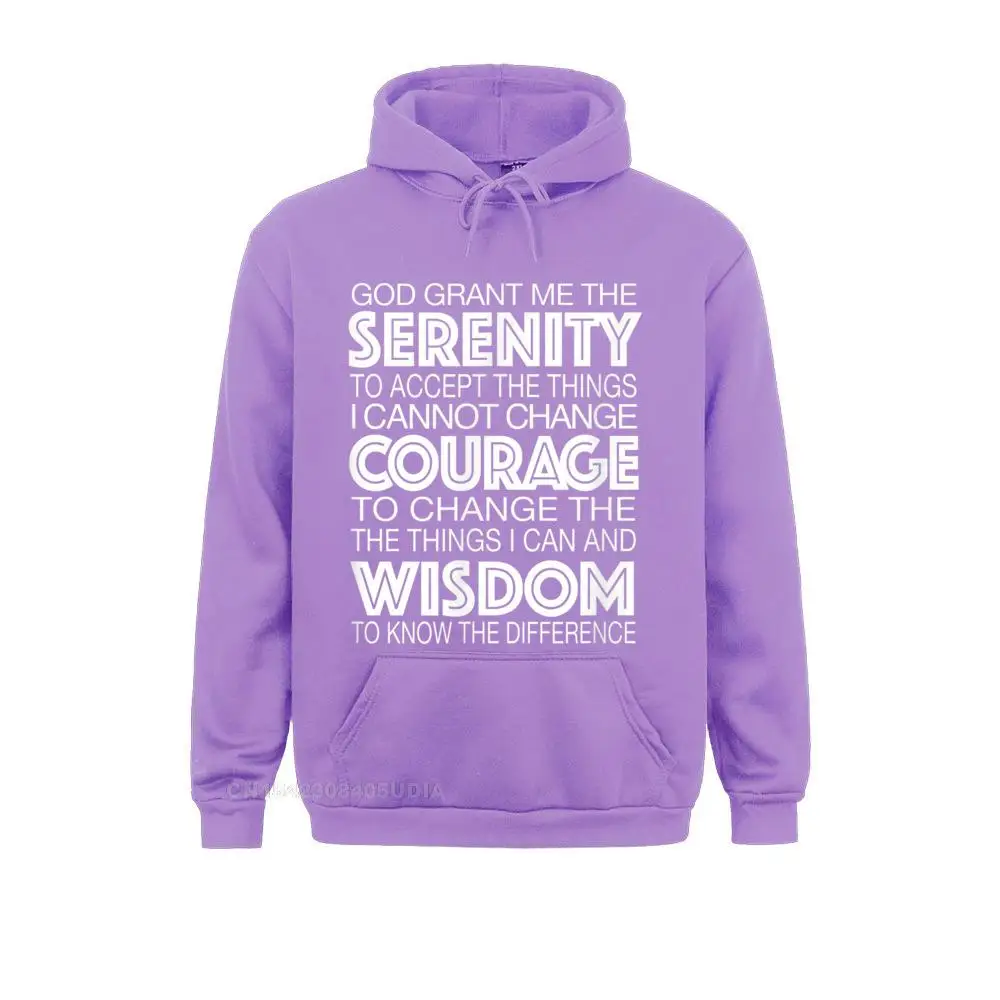 Serenity Prayer Alcoholics Anonymous 12 Step T-Shirt__B10297 Cute Summer Sweatshirts  Long Sleeve Hoodies for Men Hoods Summer Fall Serenity Prayer Alcoholics Anonymous 12 Step T-Shirt__B10297purple