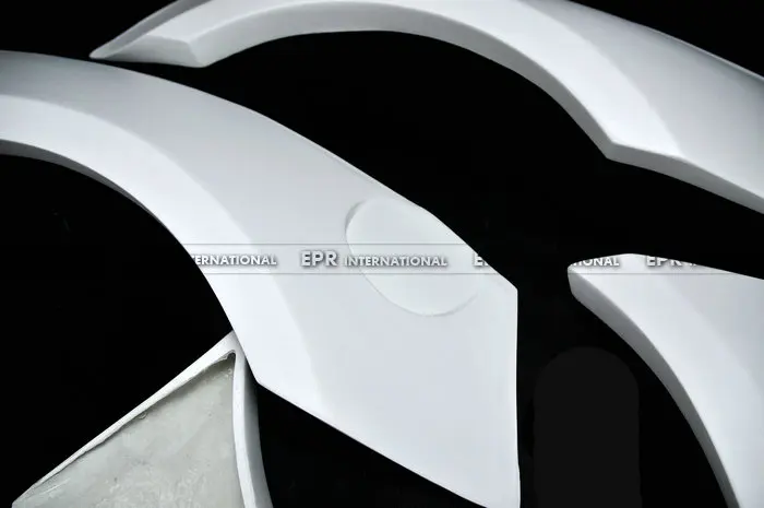 Fiber Glass Rear Fender Flare For BMW 03-05 Z4 E85 FRP 40mm 6pcs Fiberglass Wheel Arch Cover Racing Body Kit Car Accessories