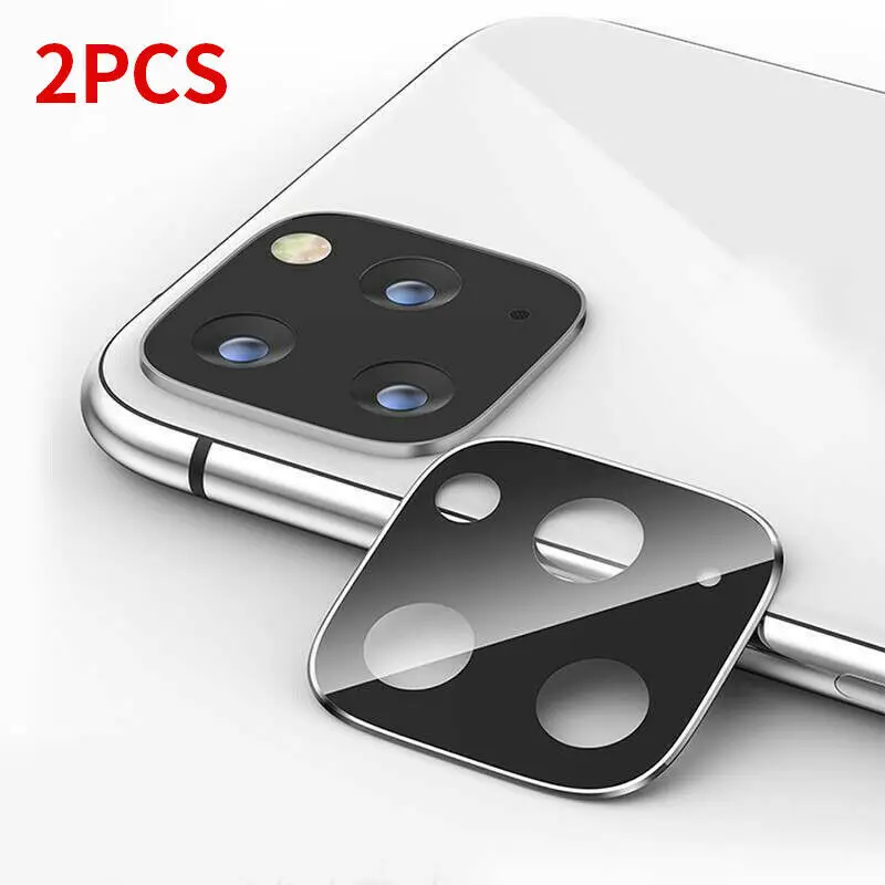 Роскошный металлический алюминиевый объектив камеры для iPhone 11, защитное кольцо для iPhone X XS MAX, Защитная крышка для камеры - Цвет: Silver