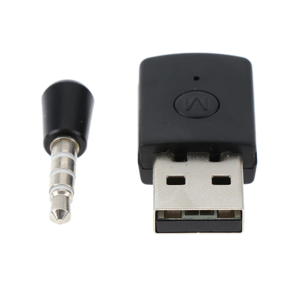 Маленький беспроводной 4,0 Dongle 3,5 мм гарнитура наушники USB 2,0 адаптер приемник для PS4