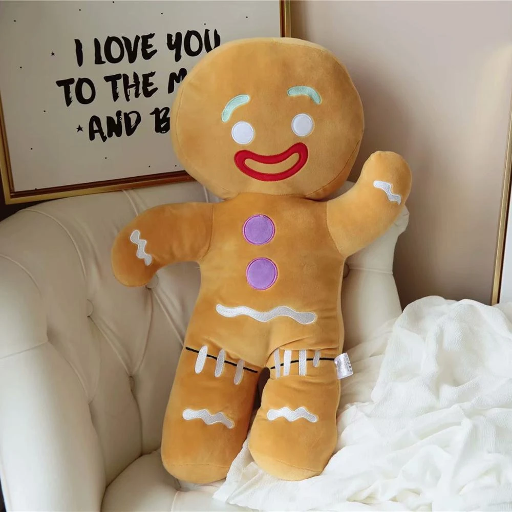plush gingerbread man