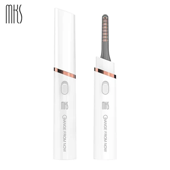 

Electric Perm Heated Eyelash Curler Pen Portable LongLasting Eye Lashes Curling Clip False Eyelashes Cosmetic Beauty Makeup Tool