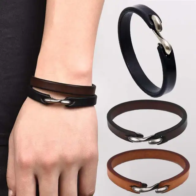 Afolabi Men Bracelet Genuine Leather - Image 2