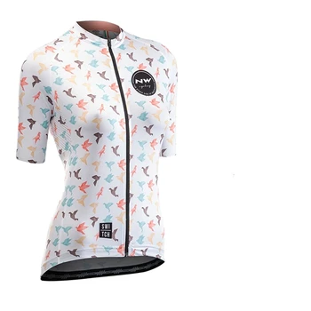 

2020 Northwave Womens girls Summer Short Sleeve Cycling Jersey Bicycle Road MTB bike Shirt Outdoor Sports Ropa ciclismo Clothing