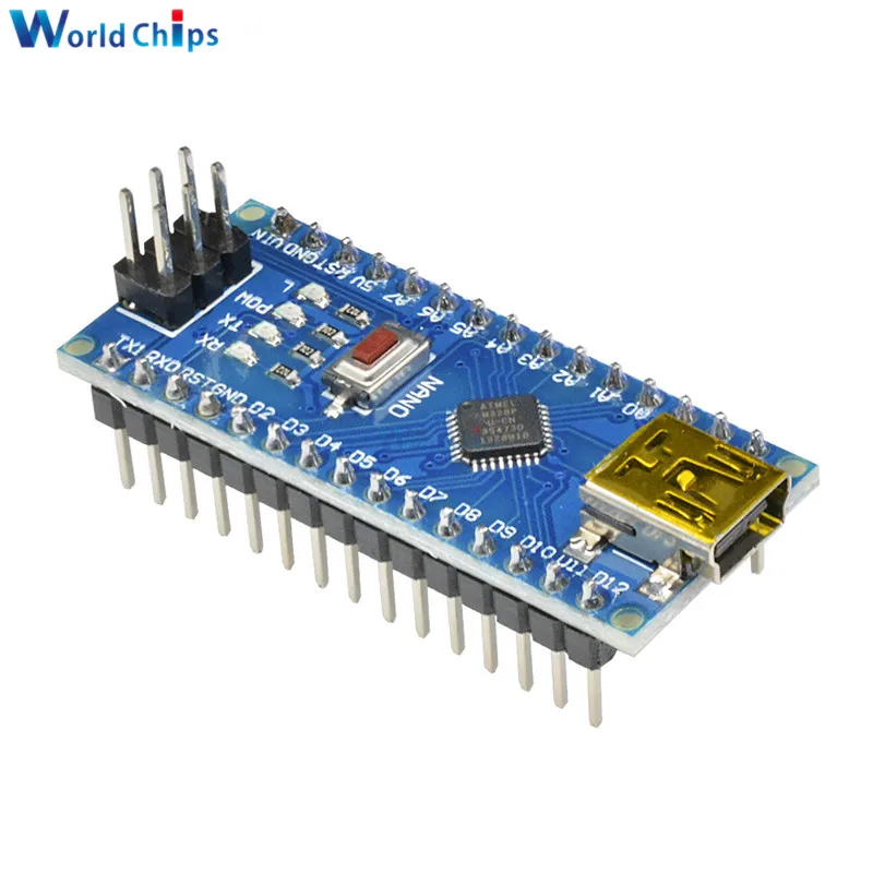 Плата микроконтроллера Atmega328 ATmega328P с мини USB 5 шт. CH340 CH340G В 16 м модуль для Arduino NANO 3 0