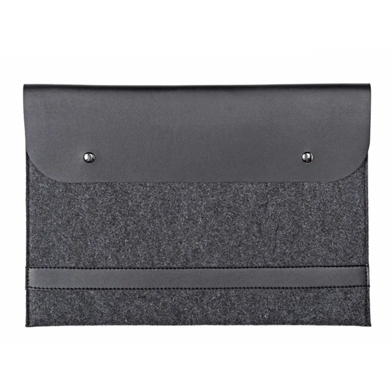 Модный шерстяной фетровый карман для ноутбука сумка чехол для Macbook Air Pro retina 11 12 13 15 Xiaomi Mi чехол для ноутбука 13,3