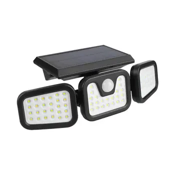 

Three-Sided Solar Induction Wall Light Charging Infrared Human Induction Garden Light Home Use Outdoor Landscape Lights