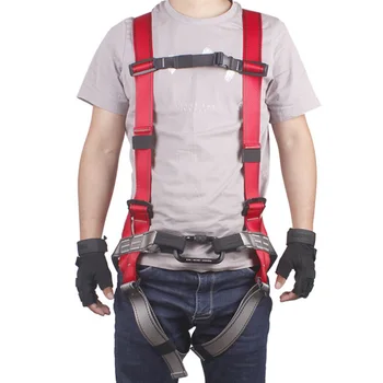 

Adjustable Body Waist Harness Climbing Belt Fall Protection Full Body Rock Climbing Harness Body Seat Belt
