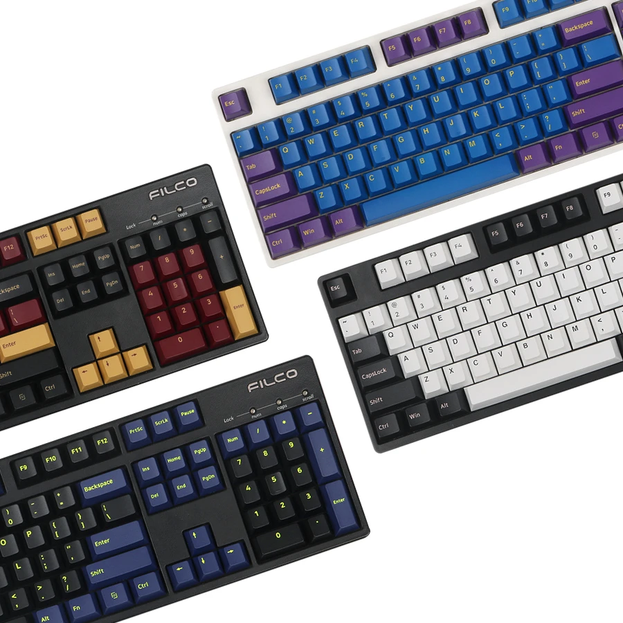 Jkdk 166 Keys Cherry Profile Keycap Double Shot Thick Pbt Keycaps For Mx Switch Mechanical Keyboard Keyboards Aliexpress