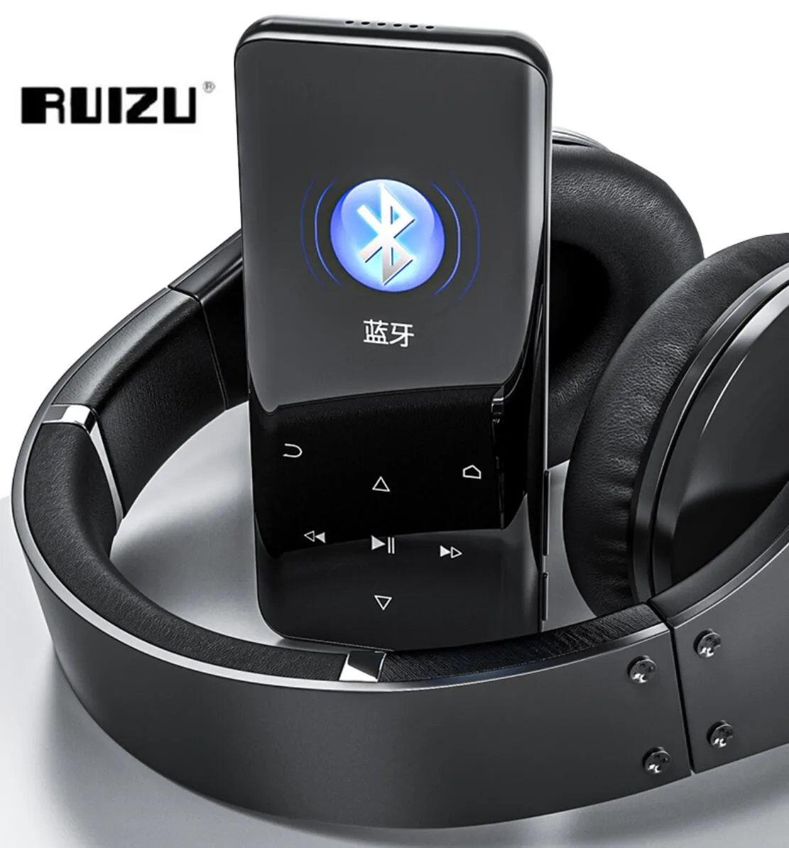 Original RUIZU D25 MP4 Player 32GB 2.4 Inch Curved Screen High Quality Bluetoot 5.0 Music Player with FM Recorder Support TF
