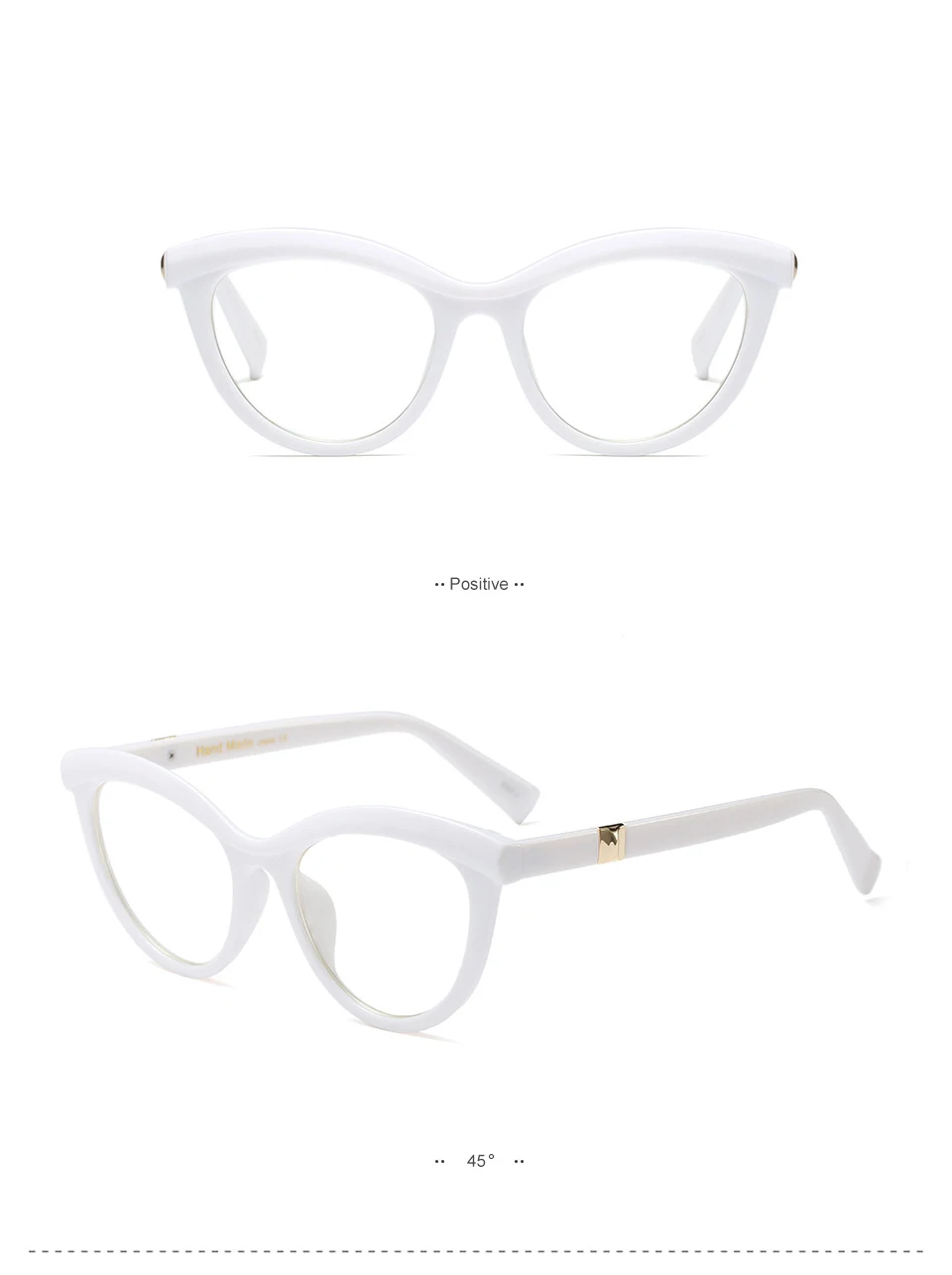 Clear Lens Women Glasses Small Cateye Frame Fashion Glasses Eyewear Reading Glasses Free Dropshipping