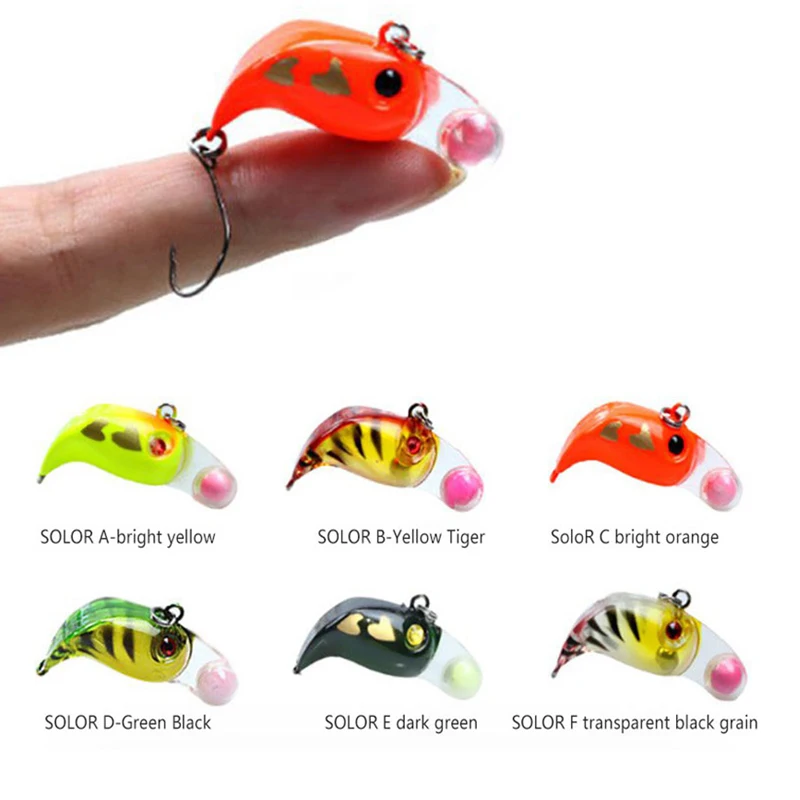 Новые рыболовные приманки Mini VIB Minnow 2,5 см3г искусственные маленькие жесткие приманки, острые рыболовные приманки, Воблер для ловли рыбы