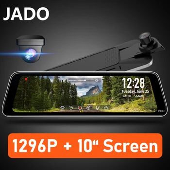 

JADO G830 Dash Camera 10 Inch 1296P Car Camera IPS screen Dash Cam 24Hour Parking Monitoring Dvr Dash Camera Auto Video recorder