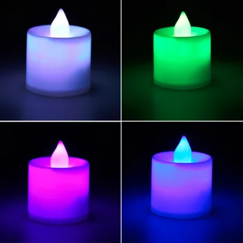 

1 pcs Superior Romance LED Flash Flameless Candle Light Lamp Bithday Dinner Spa Party Pub Room Decor Stylish