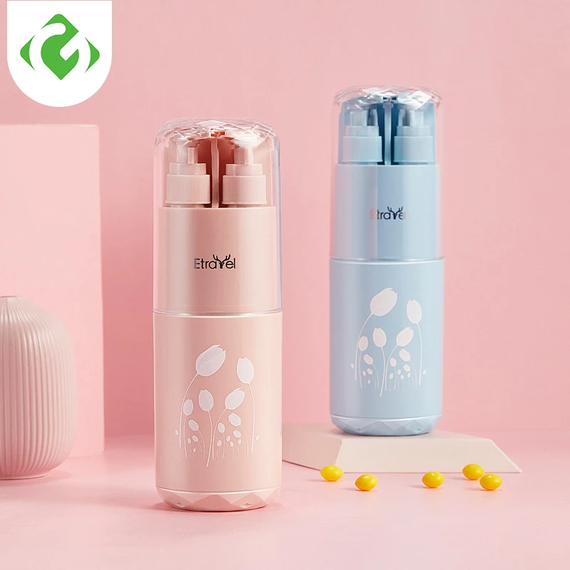 

Travel Wash Cup Portable Travel Toiletries Toothpaste Toothbrush Partition Storage box Outdoor Bathroom Accessories Sets GUANYAO