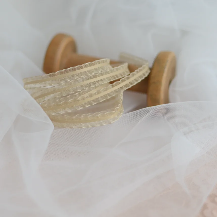 2 Meters Width 0.7cm 5 Colors Embroidery Ruffle Lace Trim Ribbon Bilateral Lolita Lace Fabric DIY Dress Headwear Sewing Supplies For lace fabric,lace ribbon,lace sewing supplies,lace sewing accessories,lace accessories,lace garment accessories,lace hair accessories,lace decoration