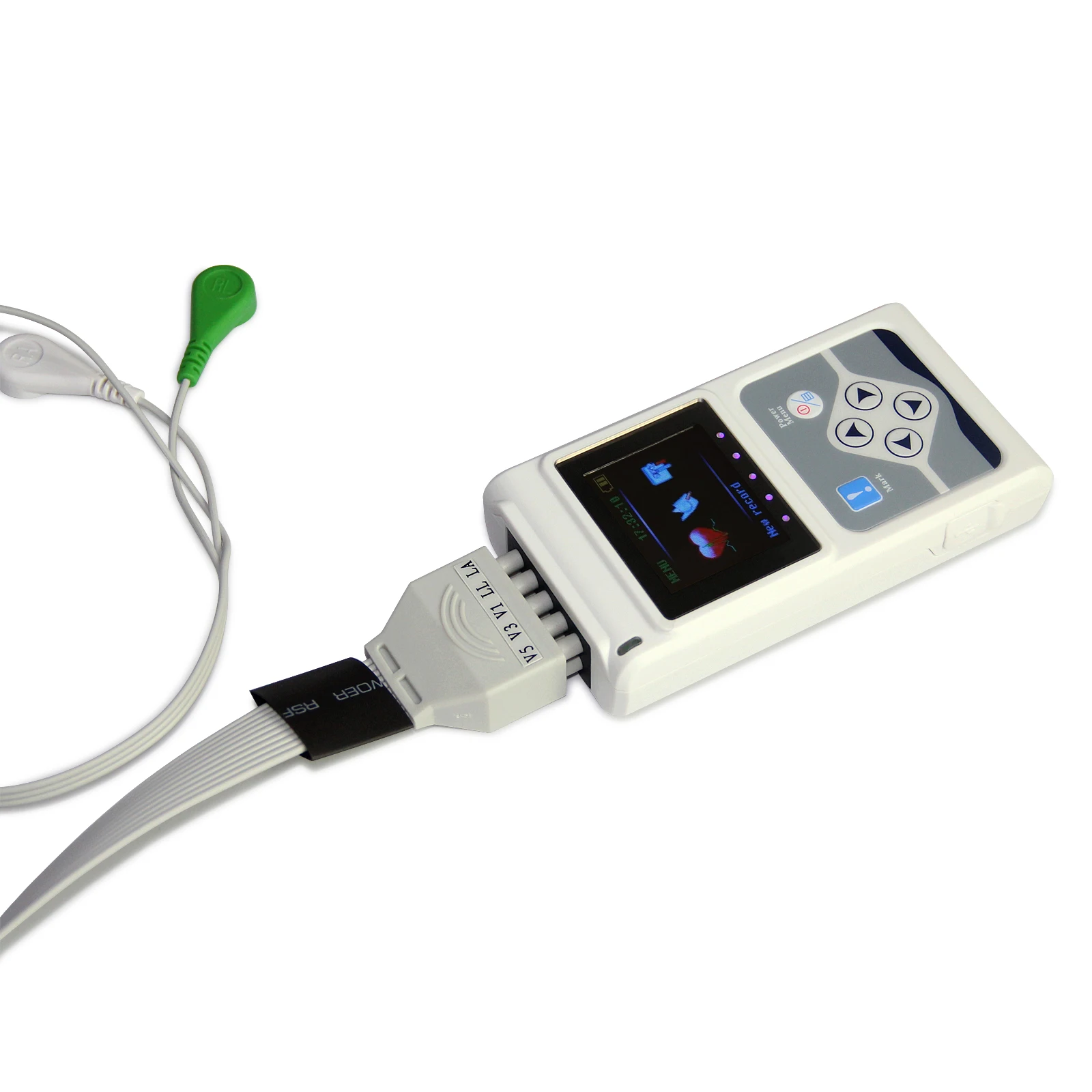 CONTEC 12 Channels Contec TLC5000 Hand-held Dynamic ECG Holter EKG Holter Monitoring Recorder System