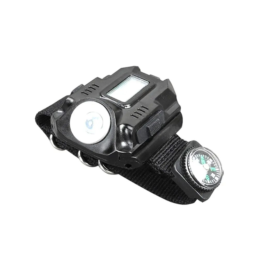 

Led Hand-Held Watch For Night Running Special Flashlight Usb Charging Outdoor Wrist Lamp Glare Flashligh