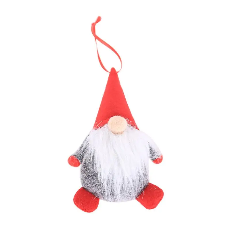 Счастливого Рождества, Шведский Санта гном, плюшевая кукла, орнамент, игрушечные эльфы, праздничные, для дома, вечерние, Декор, детский подарок - Цвет: 1