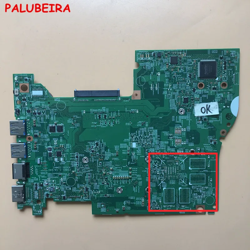 Материнская плата PALUBEIRA для ноутбука lenovo с процессором 5B20H91125 500-14IBD 1570 LT41 MB 14271-1M 448.03n3.001m DDR3